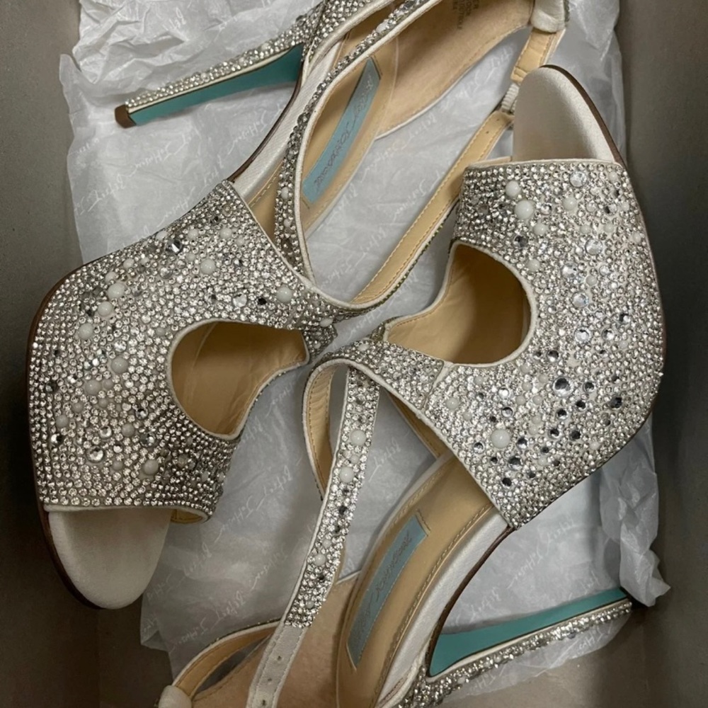 Betsey Johnson wedding heels